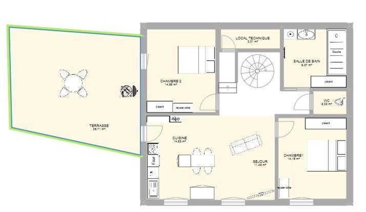 Les Tuileries De Lencieux Apartamento Gigondas Exterior foto